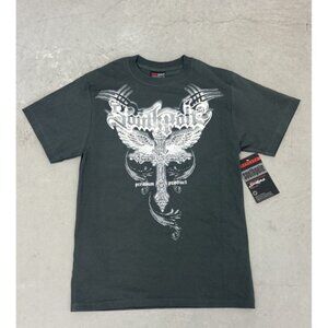 NWT VTG South Pole T Shirt Mens XL Short Sleeve  Affliction Style Y2K